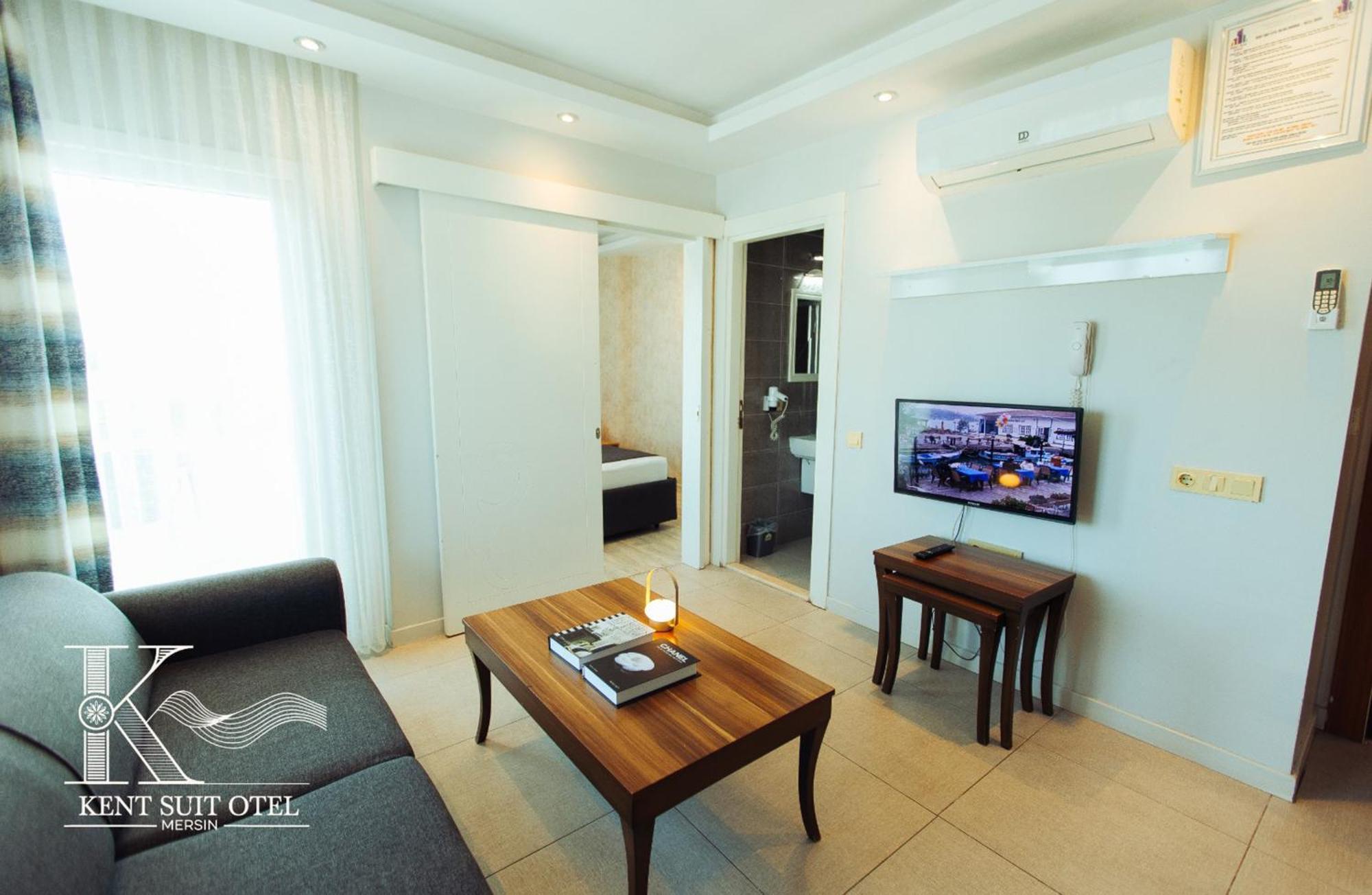 Mersin Kent Suit Hotel Mezitli Exterior foto